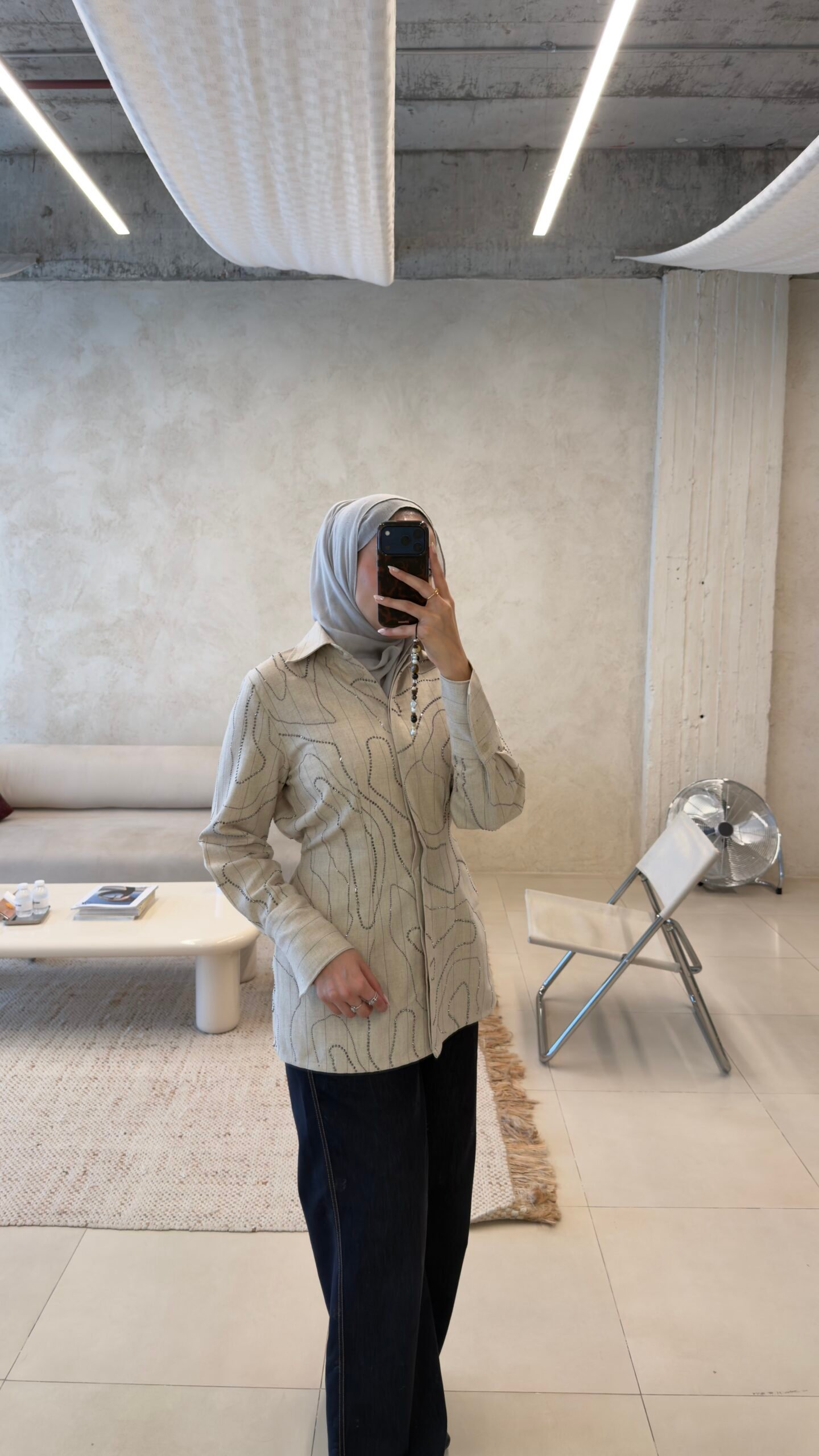S26' #3 linen detailed jacket - Image 3